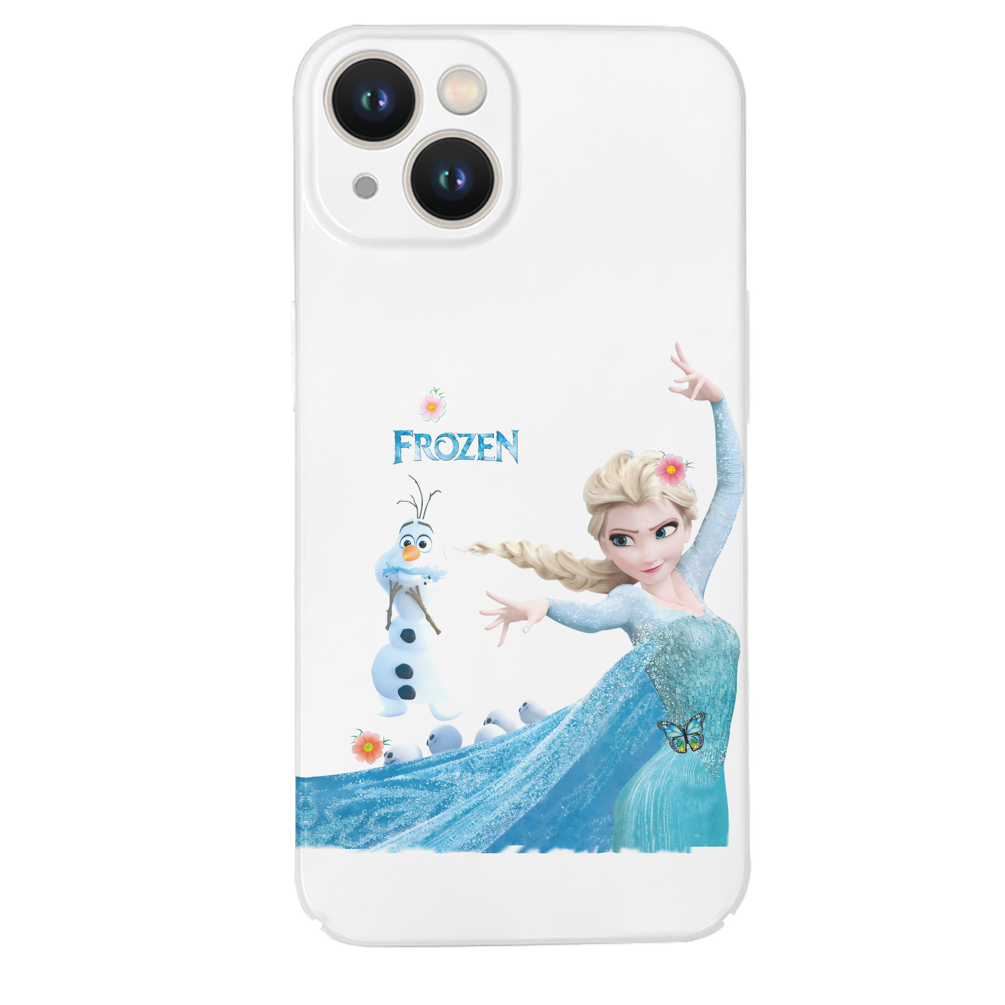 （画像用） アナと雪の女王 アンナ エルサ Frozen Anna Elsa 【iPhone 14シリーズ対応】ハードケース